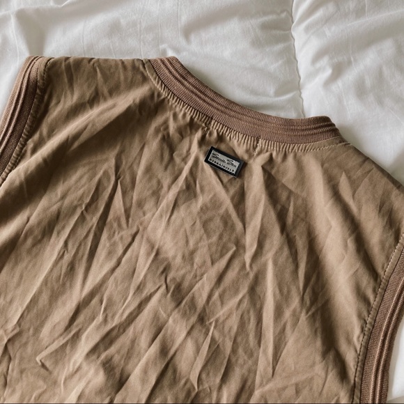 Vintage Mens beige vest 🦉 - Picture 4 of 5